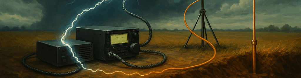 Faut-il raccorder son matériel radioamateur à la terre ?