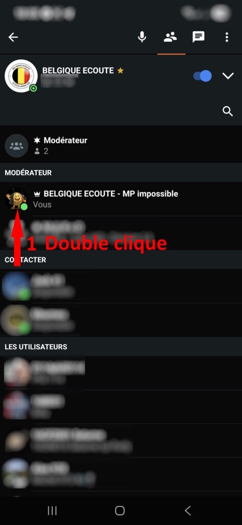 Compléter son profil Zello facilement 6