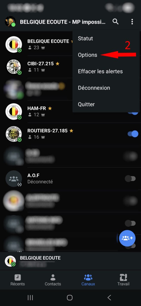 Compléter son profil Zello facilement 2