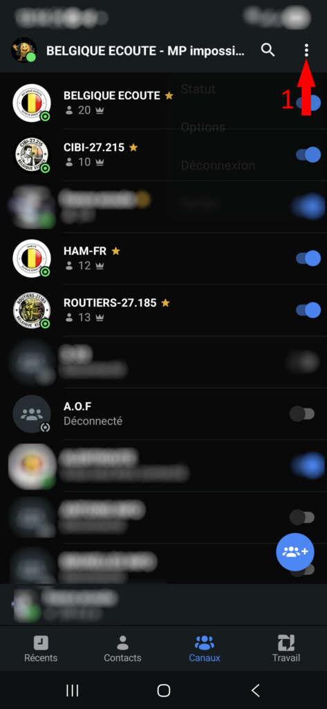 Zello : comprendre les statuts et activer ses canaux d’écoute 01