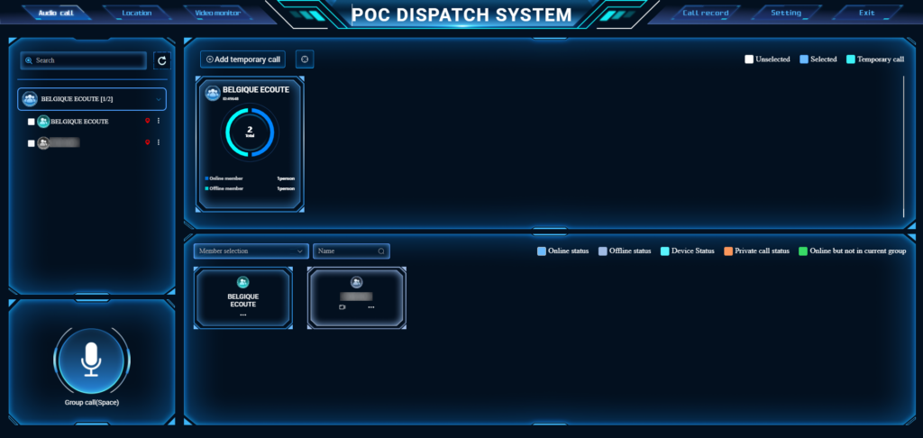 SERVEUR POC BELGIQUE ECOUTE